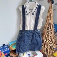 beams boy 吊帶短裙