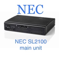 ❤️ NEC SL-2100 Keyphone System, IP PABX, Telephone, AT-40 SLT Single Line Phone, IP7WW-12TXH Digital