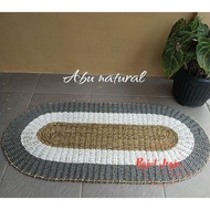 60 x 120cm woven oval rug, woven/rug, woven carpet, living room & bedroom decoration