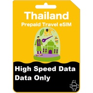 【eSIM】 Thailand High Speed Data eSIM【7 - 20 Days】