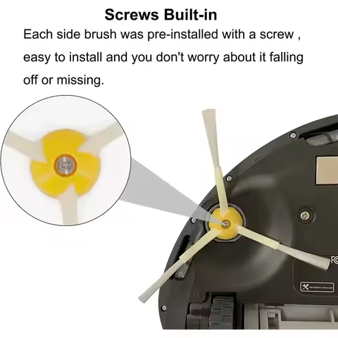 Side Brush Parts For iRobot Roomba 500 600 700 Series 550 560 650 670 675 692 694 770 780 Robotic Va