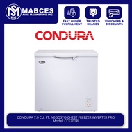 COD Condura 7.0 cu. ft. Chest Freezer Inverter Pro CCF200Ri