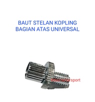 BAUT MUR CHROME STELAN KABEL KOPLING ATAS UNIVERSAL GL 100 PRO CB TIGER