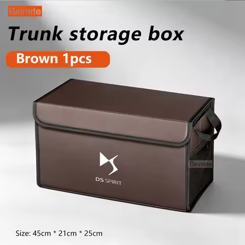 Car Trunk Storage Box, For DS DS3 DS4 DS5 DS6 DS7 2015 2017-2025 Portable Foldable Large-Capacity Or