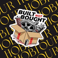 JDM Sticker Built not Bought