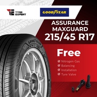 215/45R17 GOODYEAR Assurance MaxGuard (With Delivery/Installation) tyre tayar