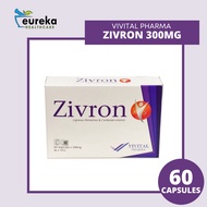 ZIVRON 300MG VEGECAPS 60'S