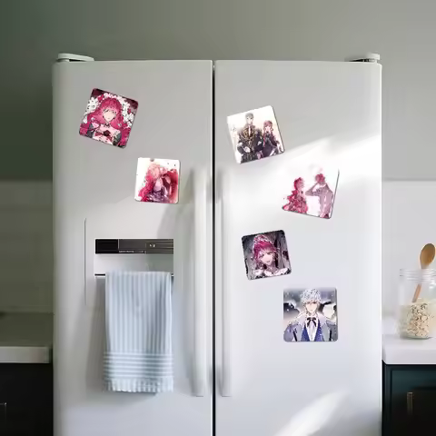 Villains Are Destined To Die Internet-Famous Simple Fridge Magnet Box Magnetable Board Fridge Magnet