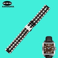 Kdr Steel Band Alternative Tissot Cool Square T005.510 Watch Chain Steel Strap Stainless Steel Strap Men T005