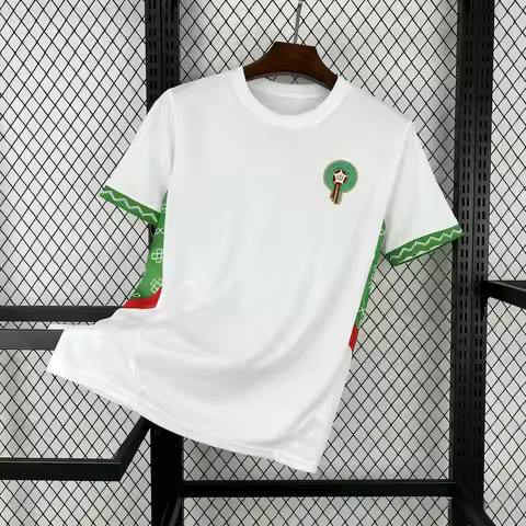 2025 New Arrivals Morocco Football Jerseys Men's T-shirts Women's Away Jerseys Loose Quick Drying Sh