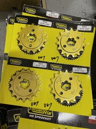 Yamaha RXZ LC135 LAGENDA110 Y110 Y125Z 415 PROMORIN Rear or Front Sprocket gold chain sprocket depan