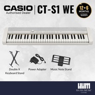 Casio CT-S1 Casiotone 61-Keys Keyboard with Keyboard Stand (CT-S1/CTS1)