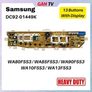 Heavy Duty Samsung DC92-01449K WA80F5S3 WA85F5S3 WA90F5S3 WA10F5S3 WA13F5S3 Washing PCB (2353) GANTV
