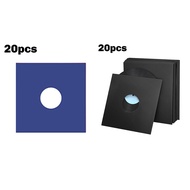 [jwerlyday]20pcs 12 Inch Vinyl Records Sleeve LP Record Cover Resealable Outer Sleeves Composite Pap
