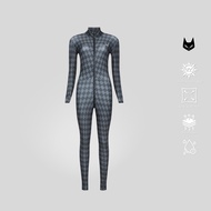 [DarkCat] Bodysuit Multi-Purpose Sports Suit Swimming Uv Protection Model 2EASY WR-DP190