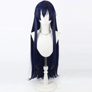 Brave Execution Punishment Spachela Kute cos Detachable Wig Dark Blue Long Exude K F C