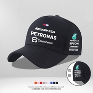 CAP/ F1 AMG Racing Baseball Cap Summer Men's and Women's Sun Hat Racing RS Dad Cap adjustment HatsS-