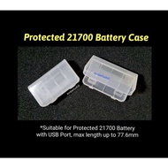 2*21700 1*21700 2*18650 Battery Case for Protected 21700 18650 Battery with USB port