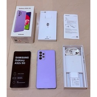 SAMSUNG A52S 5G 8/256 GB HANDPHONE SECOND BEKAS VIOLET UNGU LILAC PURPLE ORIGINAL RESMI SEIN