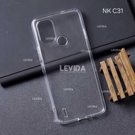 Nokia C31 Nokia C21 Plus Softcase Clear 2.0mm Case Nokia C31 Nokia C21 Plus CH-01BENING