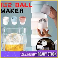 Ice Ball Maker Mold Tray Ice Cube Tray Whiskey Ice Ball Maker Ice Mold Tray Self-Made Round Ice Ball