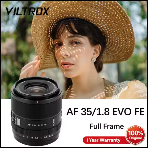 VILTROX 35mm F1.8 II EVO FE APO Lens Full Frame for Sony FE ZVE1 ZV-E10 II a7Ⅳ a6700 a6600 a6400 FX3
