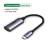 UGREEN Type C to HDMI Cable 4K 60Hz USB C HDMI Thunderbolt 3 For MacBook Pro Air iPad Pro Samsung Ga