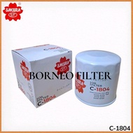 C-1804 Sakura Oil Filter C1804 15208-W1116 LF3435 P550940 JOC-10001 JOC10001 W920/14 B120 SFO2167B Z