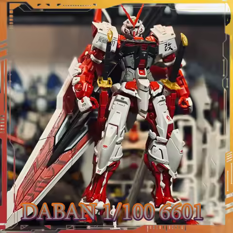 DABAN 6601 MG Astray Red Frame Kai Action Figures 1/100 Scale Assembly Model Kit Seed Anime Figures