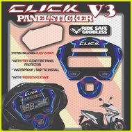 ◴ CLICK V3 INNER FAIRING STICKER / HONDA CLICK V3 STICKER / HONDA 125 CLICK V3 STICKER