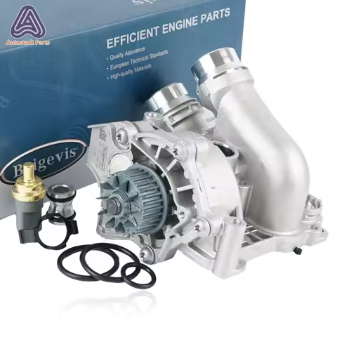1.8T 2.0T EA888 Cooling Water Pump Thermostat Assembly Belt Washer Kit 06H121026 for Passat Golf A4 