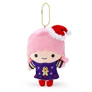 [Sanrio] Mascot Holder Little Twin Stars Kikirara LITTLE TWIN STARS Christmas Sweater Design Series Character 9.2 x 7 x 13.2 cm 710920 [Direct from Japan]