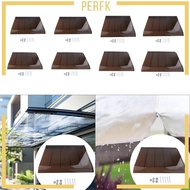 [Perfk] Window Awning Door Canopy Patio Awning Canopy for Garden Outdoor Terrace