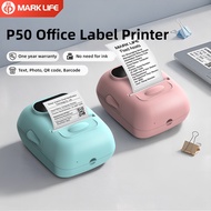 MARKLIFE P50 Label Printer Portable Sticker Thermal Printer Price Tag Printer Jewelry Printer