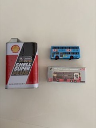Shell巴士模型連盒 KMB巴士模型