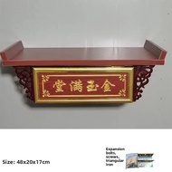 Home Solid Wood Ancestor Altar Table Wall-mounted