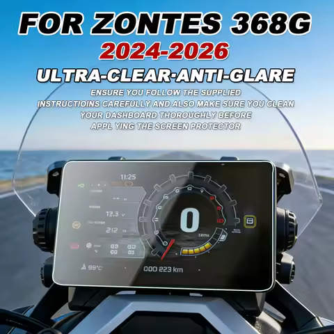 2024 2025 2026 For ZONTES 368G 368 G 368g 368 g ZT368G Motorcycle TFT Display Protection Film Screen