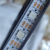Led strip rgb ws2812b ws2812 ws2811 5v 5m 60led/m Addressable PCB tebal