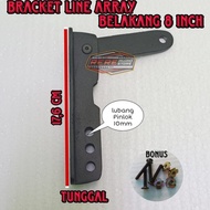 Bracket BOX LINE ARRAY 8 inch (REAR) / Bracket 8" Hanging Diral Material