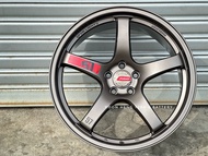 New Car Sport Rim Flow Forming RAYS GRAMLIGHT 57CR 18x8.5J 5x100 ET38 MATT BRONZE - READY STOCK