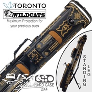 TORONTO WILDCATS 2X4 STAND CASE 430 - TAS CUE STICK BILLIARD KAKI LEG