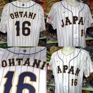 貳拾肆棒球-2023日本帶回侍JAPAN日本代表大谷翔平WBC世界棒球經典賽主場刺繡球衣/ Mizuno 製作