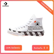 Authentic Store〗 OFF-WHITE X CONVERSE 1970S CHUCK TAYLOR OW 2.0 Men's and Women's Sports Shoes 163862C-The Same Style In The Mall
