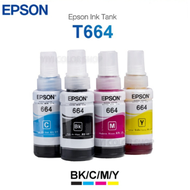 หมึกแท้ 100% Epson T664 ราคาถูก หมึกเติม Epson 664 for L110 L120 L1300 L310 L210 L220 L360 L365