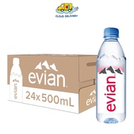 Evian Mineral Water (24 x 500ml)