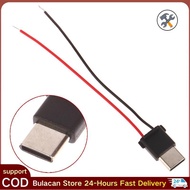 USB Type-C Waterproof Female Connector Socket with Welding Wire for Charging