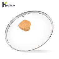 Konco glass pan Lid pan cover Universal Pan lid explosion-proof Durable pan Lid Wok cover 22cm/24cm/26cm/28cm