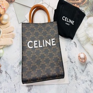 全新Celine 凱旋門老花 CELINE琴譜包 小號