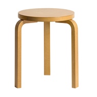 Artek Stool 60 Nordic Classic Three-legged round Stool Alvar Aalto Home Furniture Leisure Furniture 