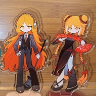 Ishmael Acrylic Stand Limbus Company Figure Display Anime Goods Collection Desk Decoration Ornament 